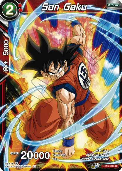 Son Goku (BT16-007) [Realm of the Gods] | Shuffle n Cut Hobbies & Games