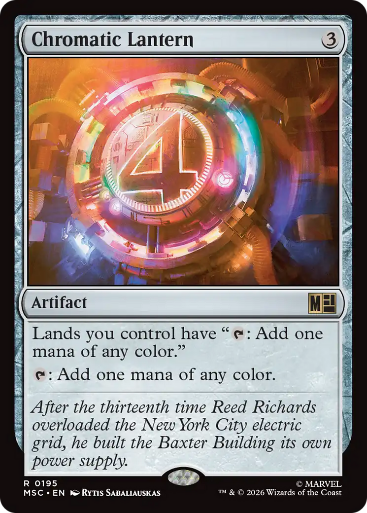 Chromatic Lantern [Marvel Super Heroes Commander] | Shuffle n Cut Hobbies & Games
