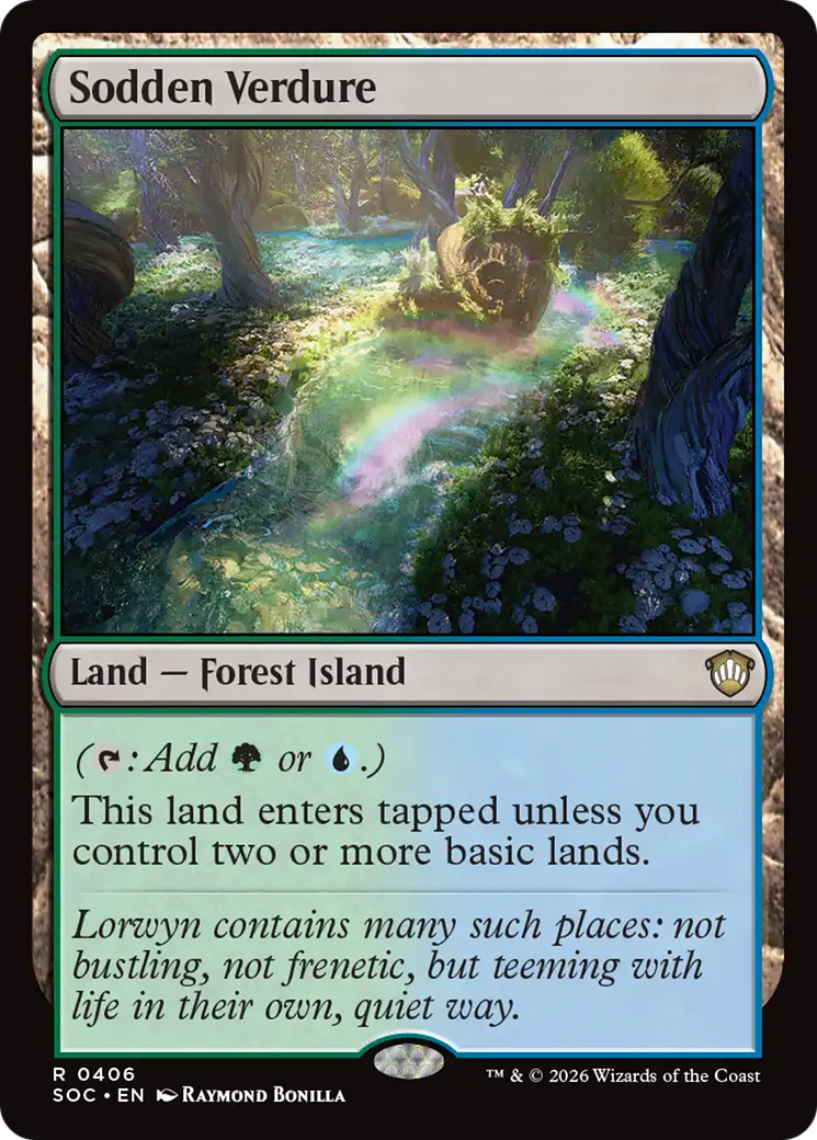 Sodden Verdure [Secrets of Strixhaven Commander] | Shuffle n Cut Hobbies & Games