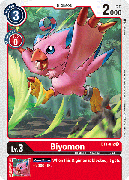 Biyomon [BT1-012] [Release Special Booster Ver.1.0] | Shuffle n Cut Hobbies & Games