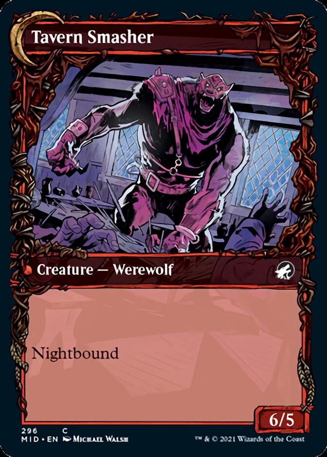 Tavern Ruffian // Tavern Smasher (Showcase Equinox) [Innistrad: Midnight Hunt] | Shuffle n Cut Hobbies & Games