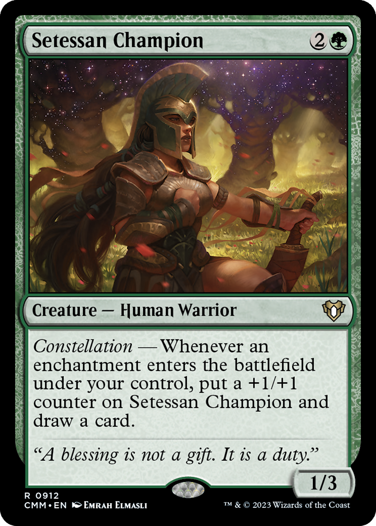 Setessan Champion [Commander Masters] | Shuffle n Cut Hobbies & Games