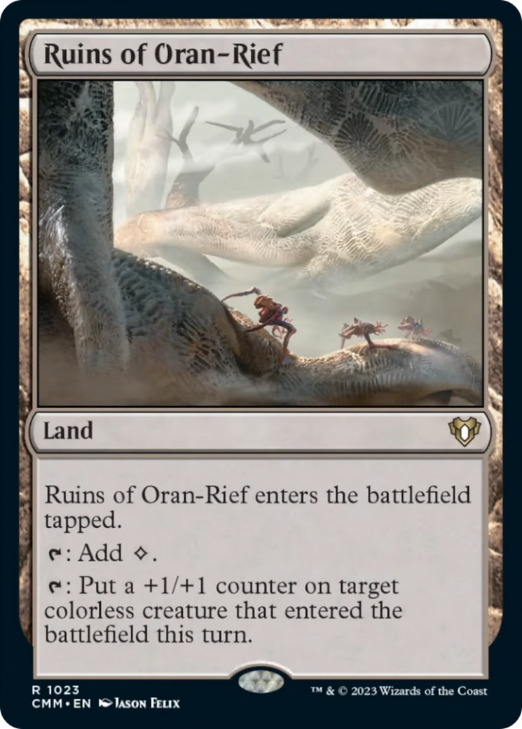 Ruins of Oran-Rief [Commander Masters] | Shuffle n Cut Hobbies & Games