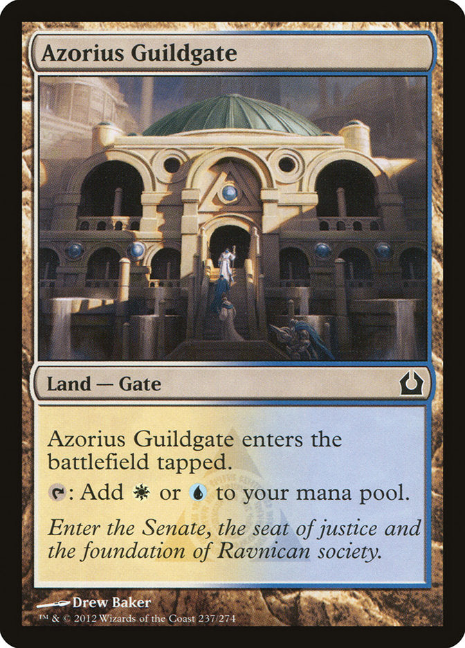 Azorius Guildgate [Return to Ravnica] | Shuffle n Cut Hobbies & Games