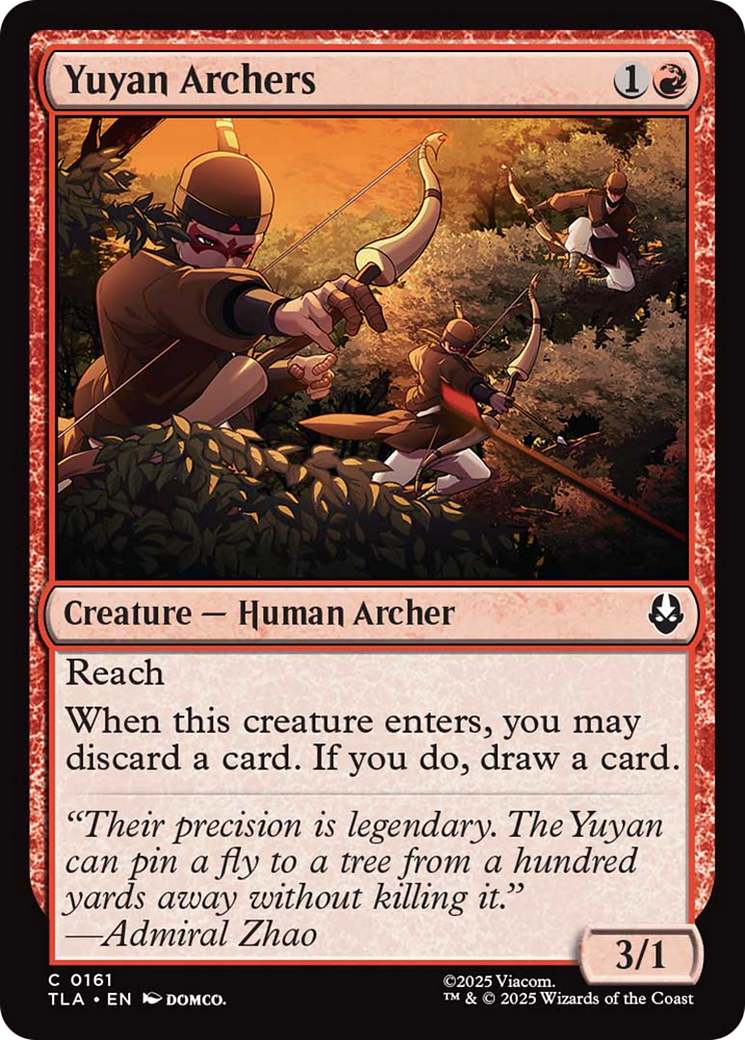 Yuyan Archers [Avatar: The Last Airbender] | Shuffle n Cut Hobbies & Games