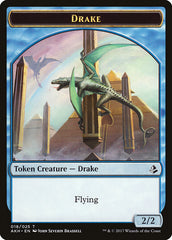 Angel of Sanctions // Drake Double-Sided Token [Amonkhet Tokens] | Shuffle n Cut Hobbies & Games