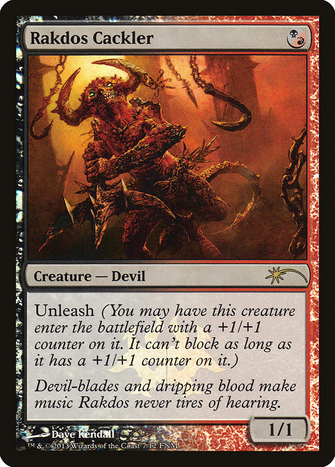 Rakdos Cackler [Friday Night Magic 2013] | Shuffle n Cut Hobbies & Games