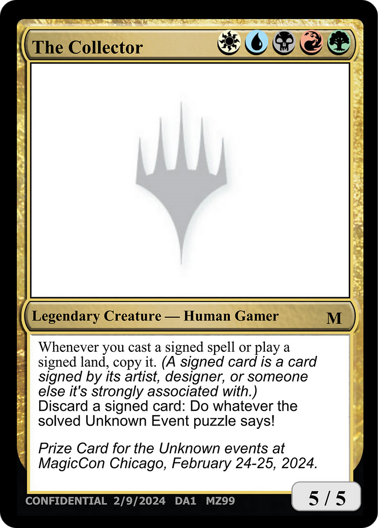 The Collector [Unknown Event] | Shuffle n Cut Hobbies & Games