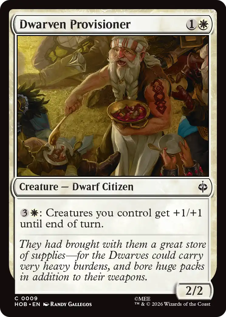 Dwarven Provisioner [The Hobbit] | Shuffle n Cut Hobbies & Games