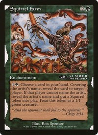 Squirrel Farm (Oversized) [Oversize Cards] | Shuffle n Cut Hobbies & Games