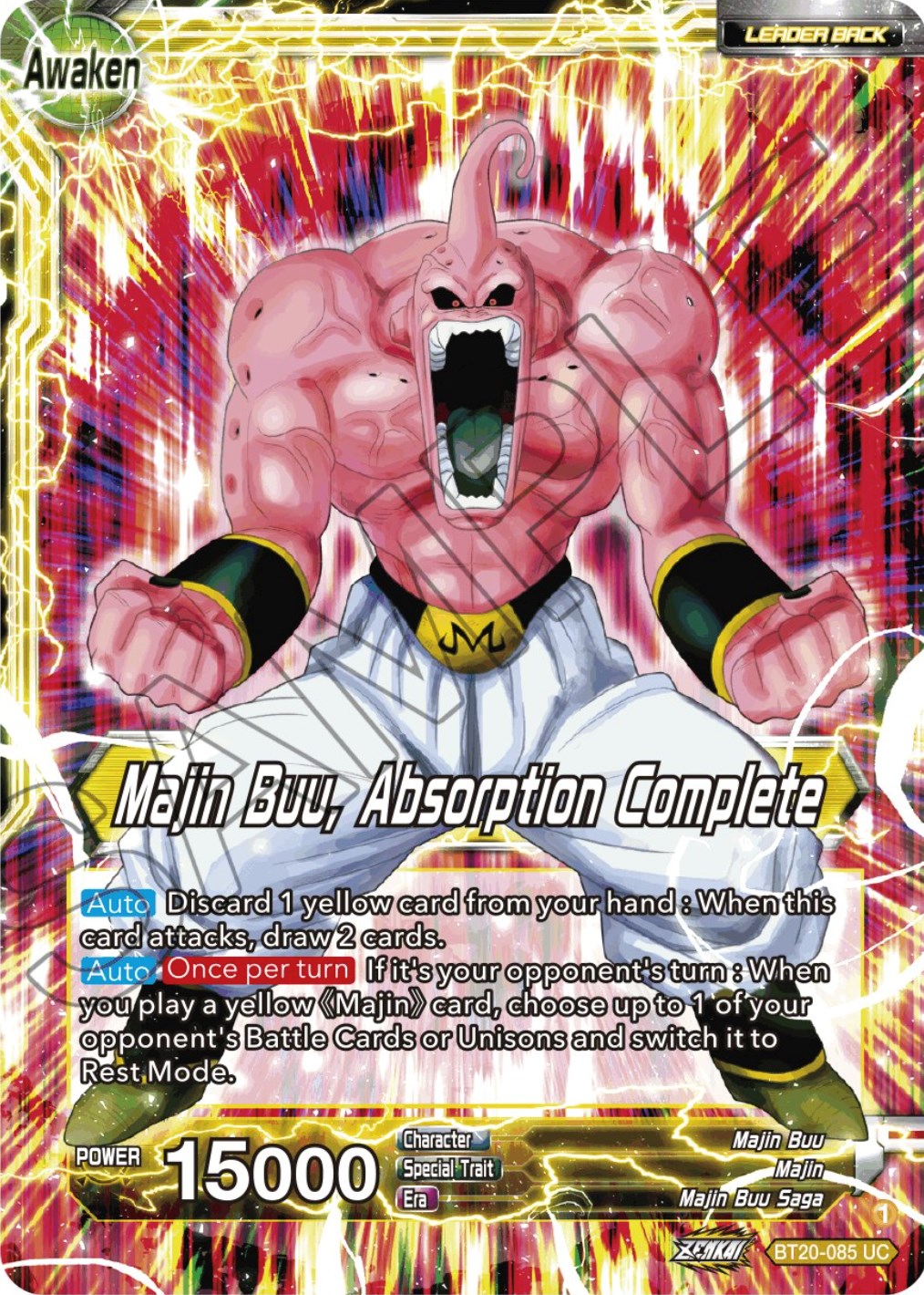 Majin Buu // Majin Buu, Absorption Complete (BT20-085) [Power Absorbed] | Shuffle n Cut Hobbies & Games