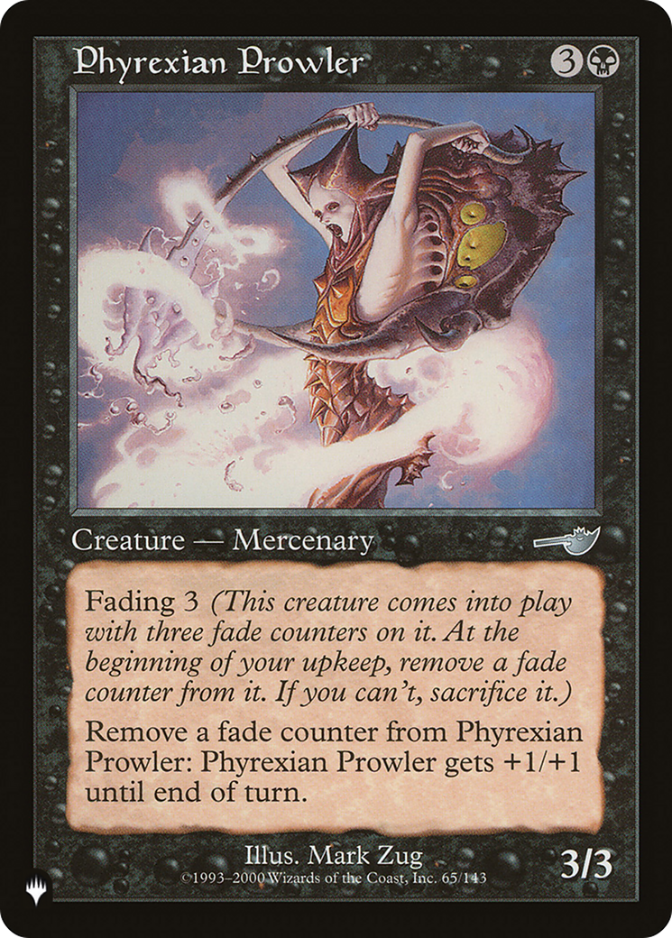 Phyrexian Prowler [The List] | Shuffle n Cut Hobbies & Games