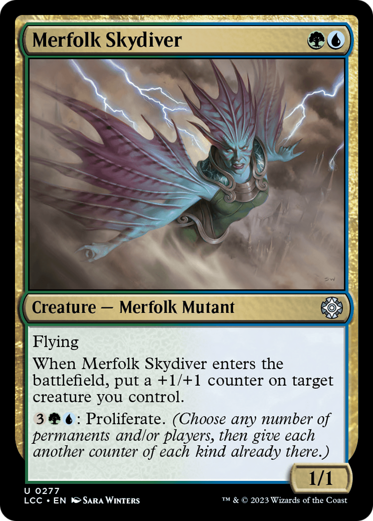 Merfolk Skydiver [The Lost Caverns of Ixalan Commander] | Shuffle n Cut Hobbies & Games