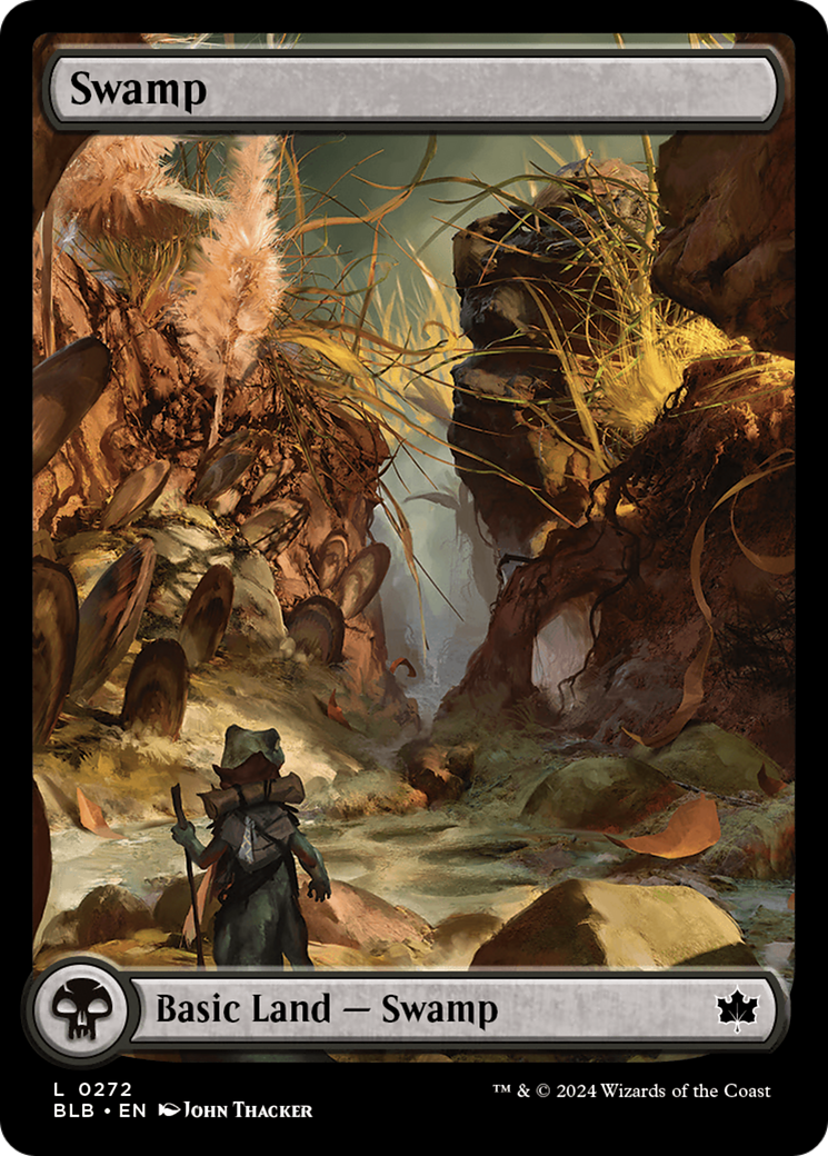 Swamp (0272) [Bloomburrow] | Shuffle n Cut Hobbies & Games
