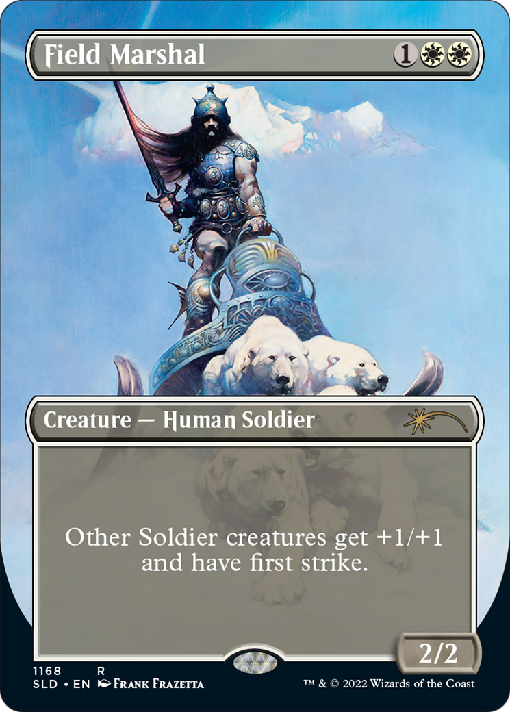 Field Marshal (Borderless) [Secret Lair Drop Series] | Shuffle n Cut Hobbies & Games