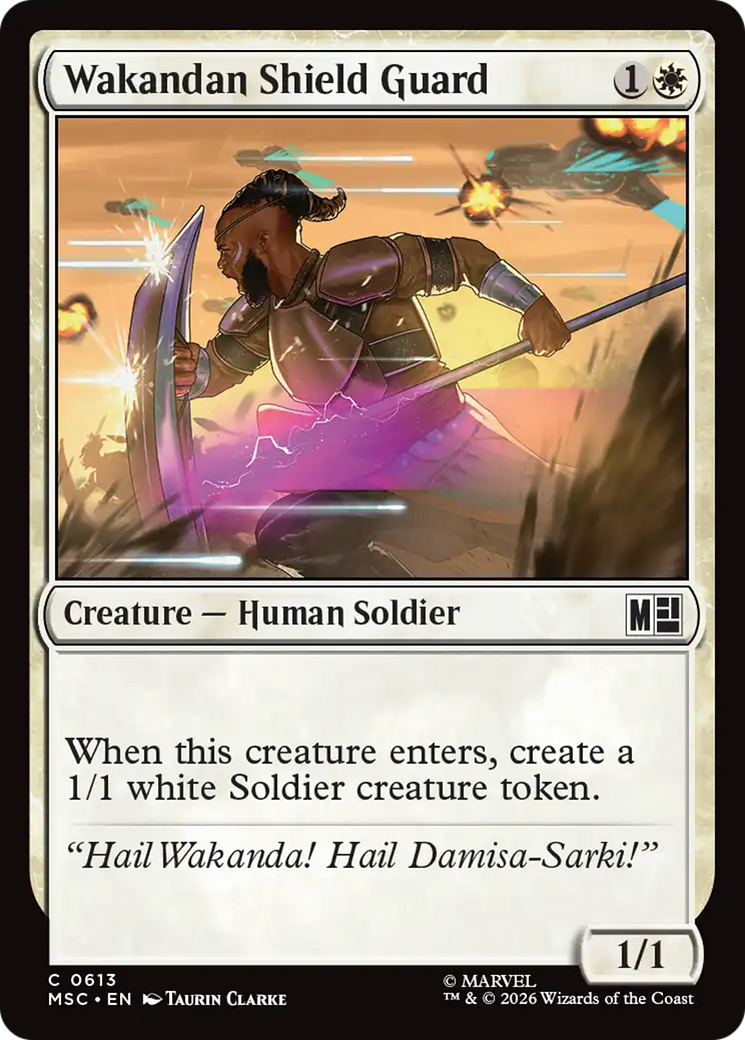 Wakandan Shield Guard [Marvel Super Heroes Commander] | Shuffle n Cut Hobbies & Games