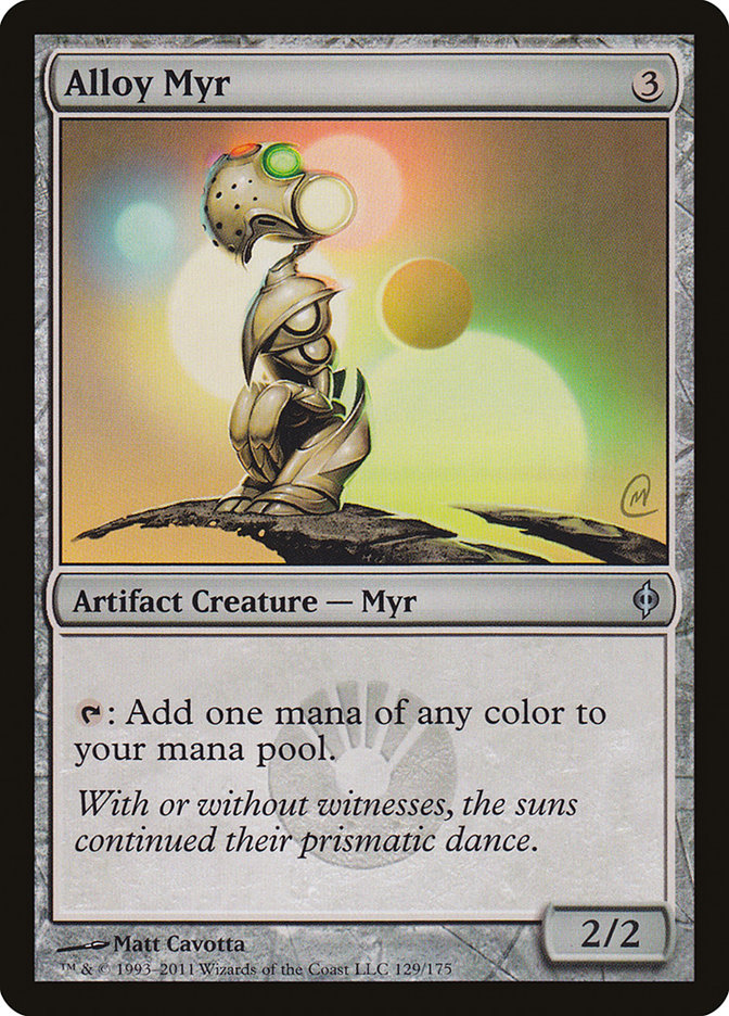 Alloy Myr [New Phyrexia] | Shuffle n Cut Hobbies & Games