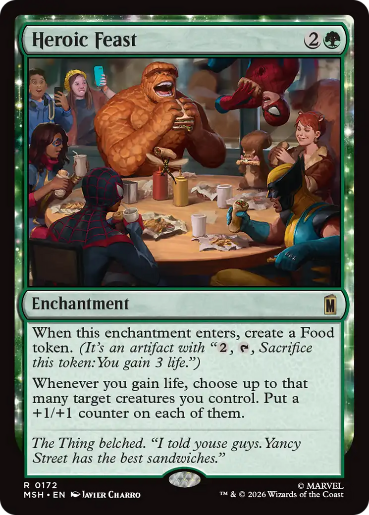 Heroic Feast [Marvel Super Heroes] | Shuffle n Cut Hobbies & Games