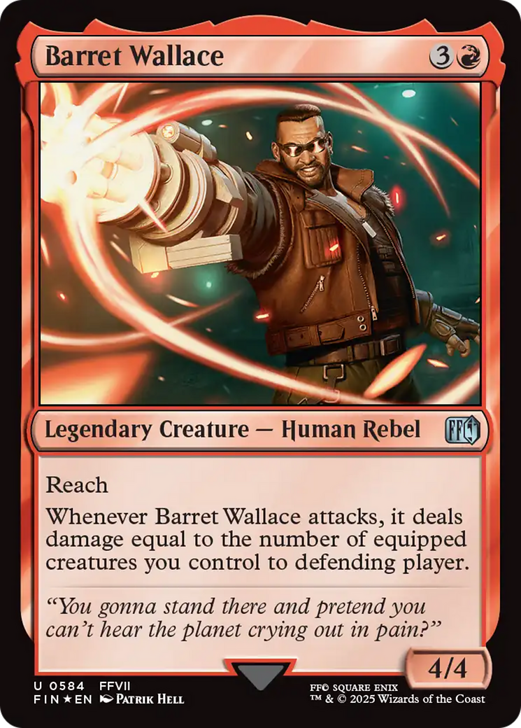 Barret Wallace (Surge Foil) [FINAL FANTASY] | Shuffle n Cut Hobbies & Games