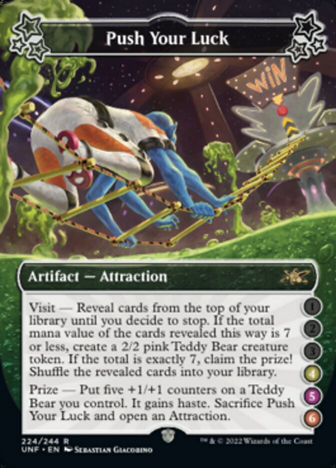 Push Your Luck (4-5-6) [Unfinity] | Shuffle n Cut Hobbies & Games