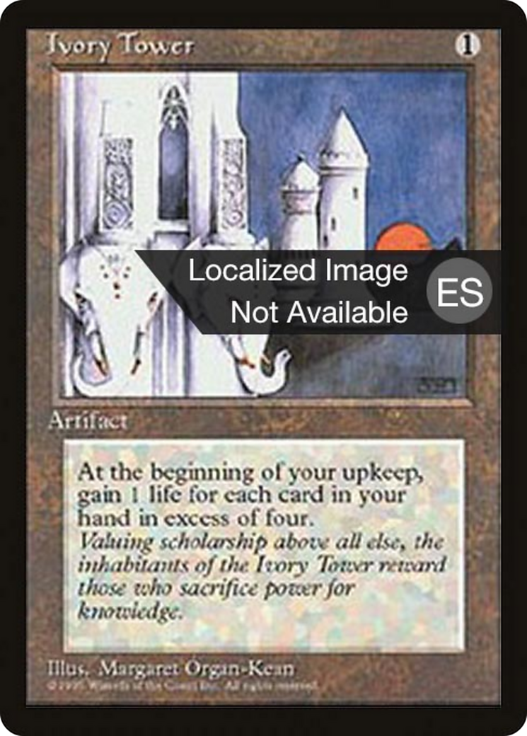 Ivory Tower [Fourth Edition Foreign Black Border] | Shuffle n Cut Hobbies & Games