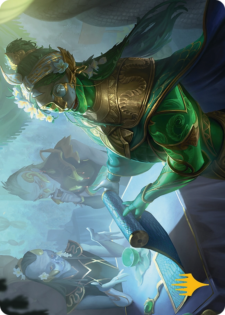 Sibsig Appraiser Art Card (8/54) [Tarkir: Dragonstorm Art Series] | Shuffle n Cut Hobbies & Games