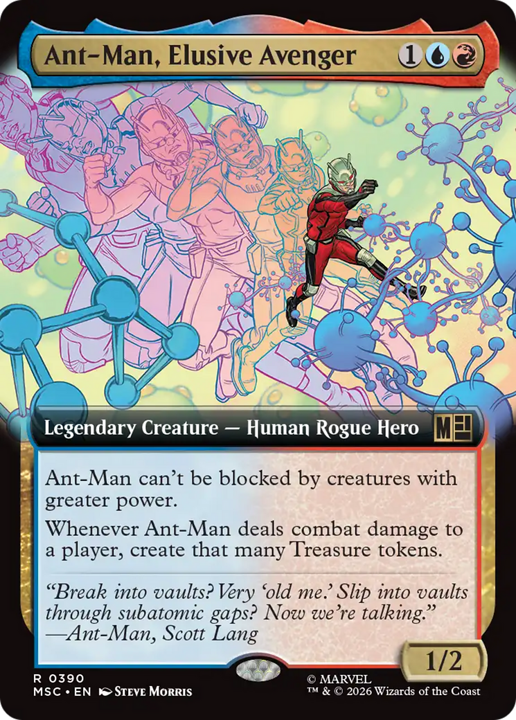 Ant-Man, Elusive Avenger (Extended Art) [Marvel Super Heroes Commander] | Shuffle n Cut Hobbies & Games