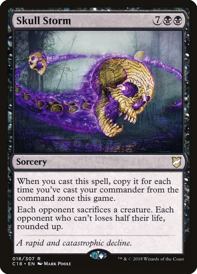Skull Storm [Commander 2018] | Shuffle n Cut Hobbies & Games