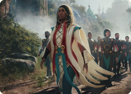 Queen Kayla bin-Kroog Art Card [The Brothers' War Art Series] | Shuffle n Cut Hobbies & Games