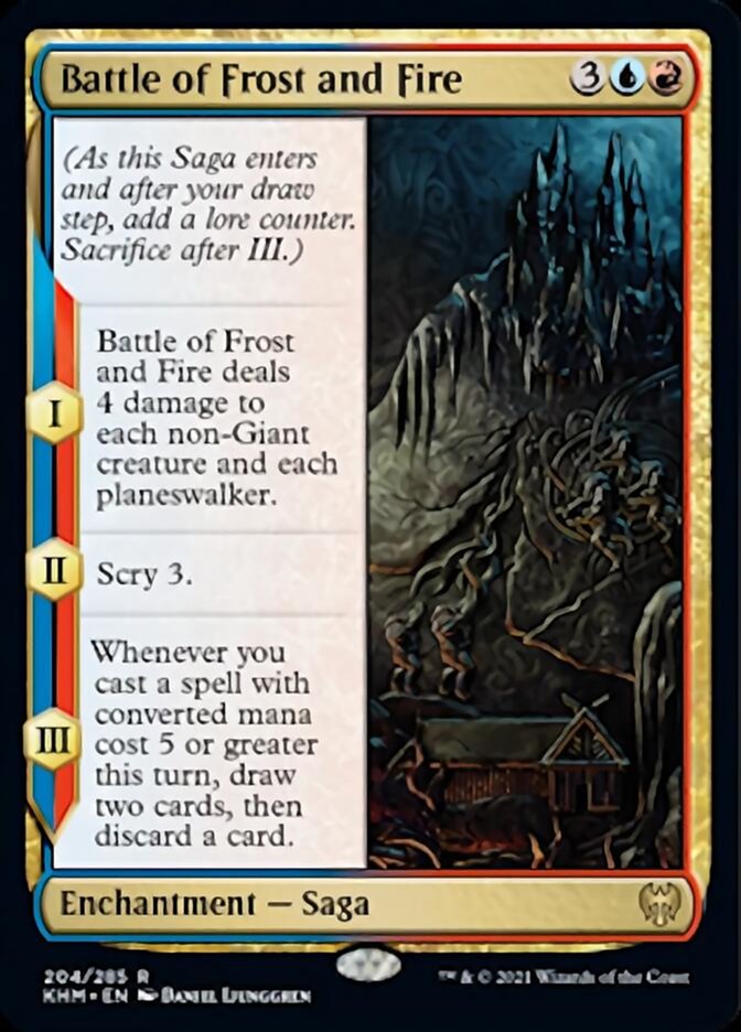 Battle of Frost and Fire [Kaldheim] | Shuffle n Cut Hobbies & Games
