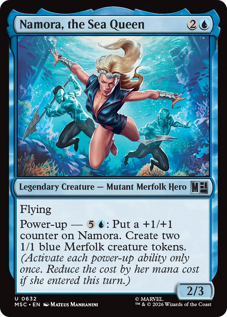 Namora, the Sea Queen [Marvel Super Heroes Commander] | Shuffle n Cut Hobbies & Games