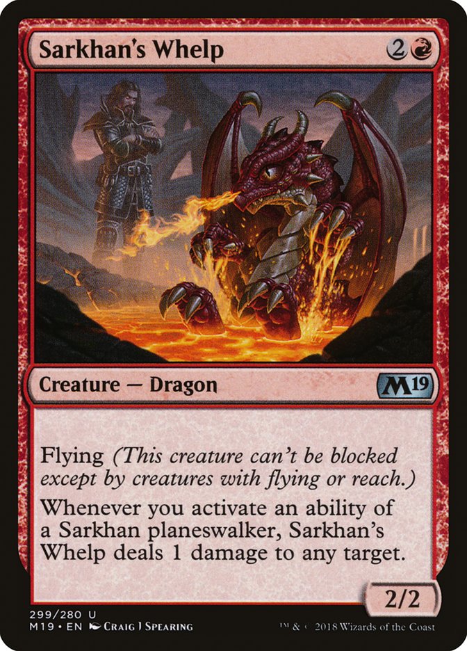 Sarkhan's Whelp [Core Set 2019] | Shuffle n Cut Hobbies & Games