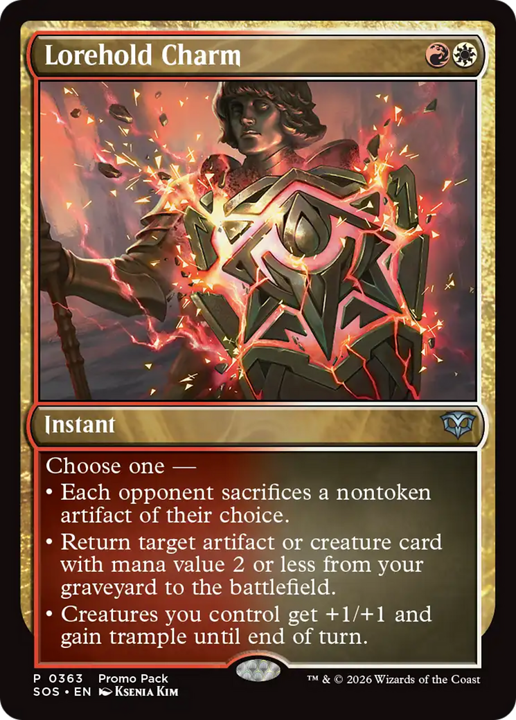Lorehold Charm [Secrets of Strixhaven Promos] | Shuffle n Cut Hobbies & Games