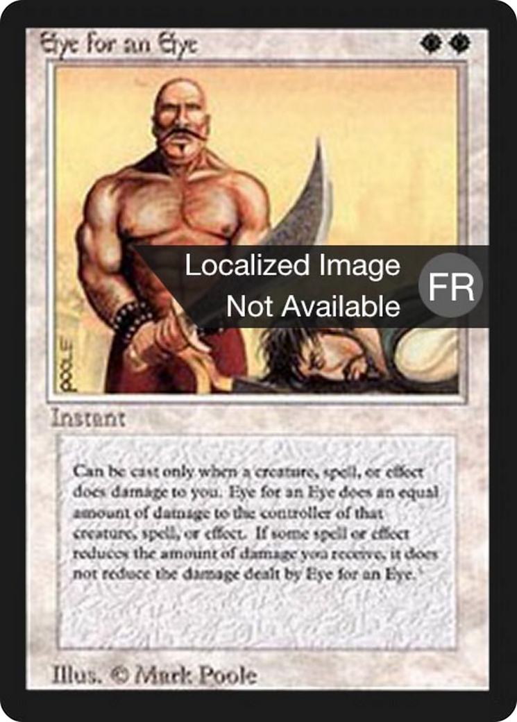Eye for an Eye [Foreign Black Border] | Shuffle n Cut Hobbies & Games