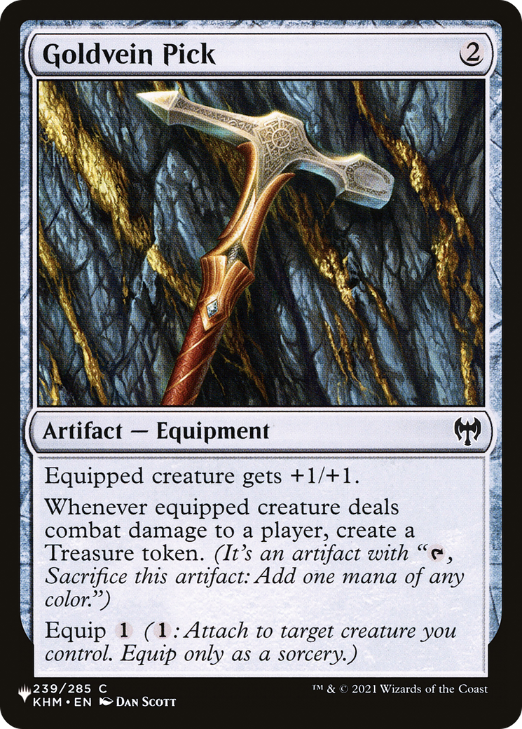 Goldvein Pick [The List] | Shuffle n Cut Hobbies & Games