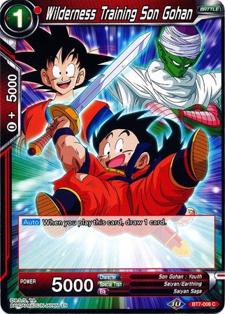 Wilderness Training Son Gohan (BT7-008) [Assault of the Saiyans] | Shuffle n Cut Hobbies & Games
