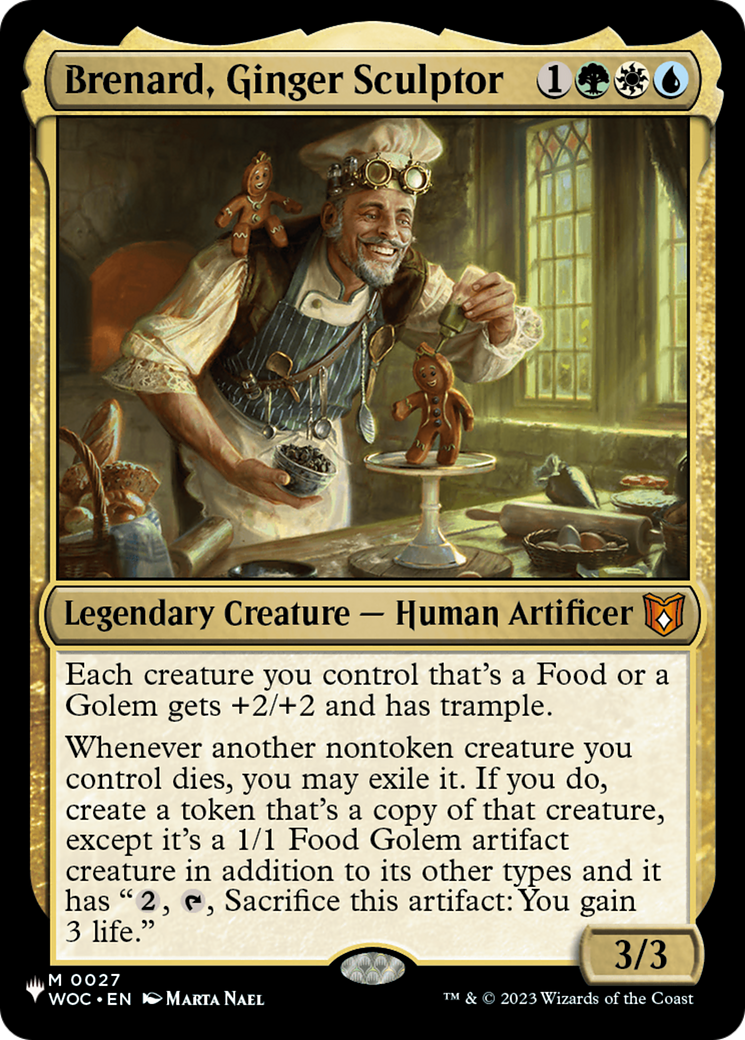 Brenard, Ginger Sculptor (WOC) [The List] | Shuffle n Cut Hobbies & Games