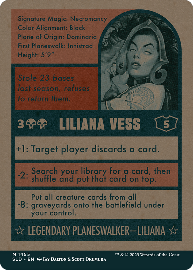 Liliana Vess [Secret Lair Drop Series] | Shuffle n Cut Hobbies & Games