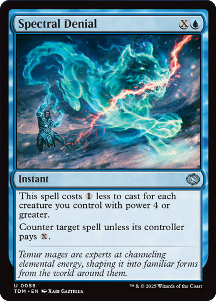 Spectral Denial [Tarkir: Dragonstorm] | Shuffle n Cut Hobbies & Games