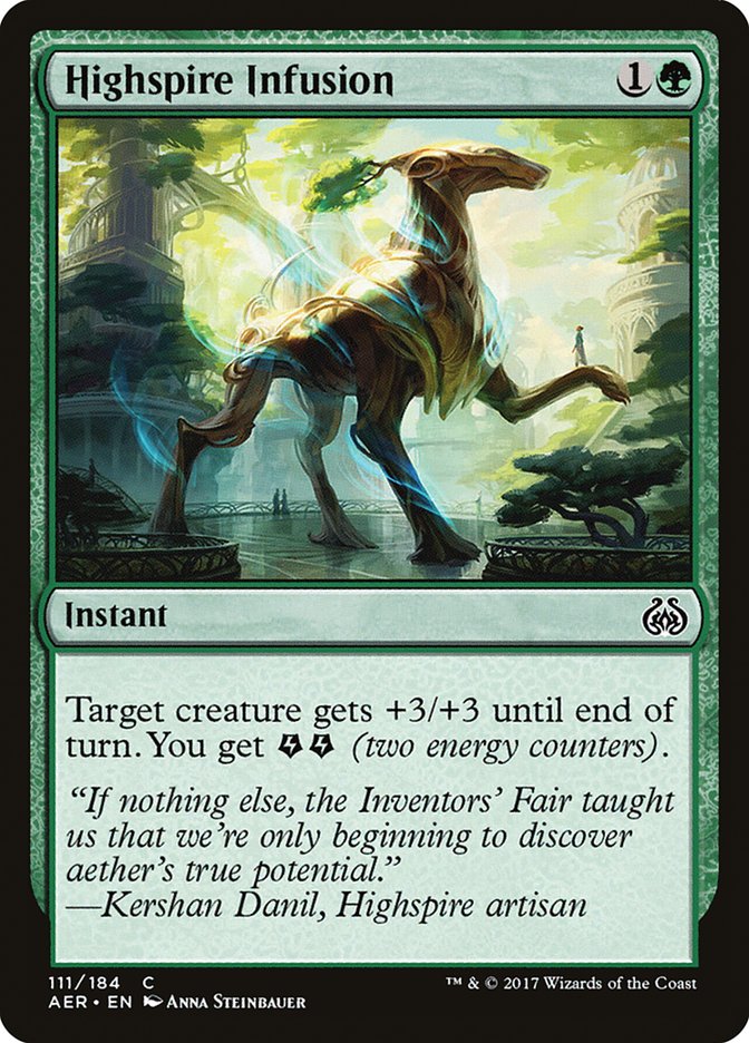 Highspire Infusion [Aether Revolt] | Shuffle n Cut Hobbies & Games
