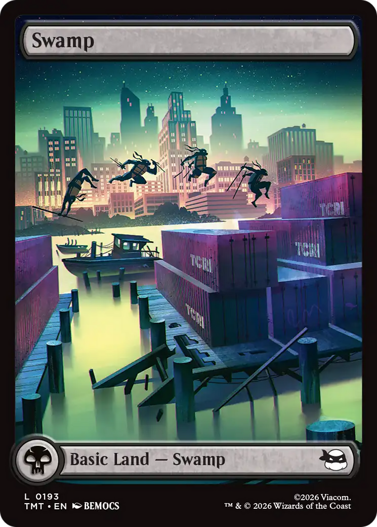 Swamp (0193) [Teenage Mutant Ninja Turtles] | Shuffle n Cut Hobbies & Games