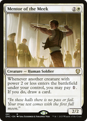 Mentor of the Meek [Phyrexia: All Will Be One Commander] | Shuffle n Cut Hobbies & Games