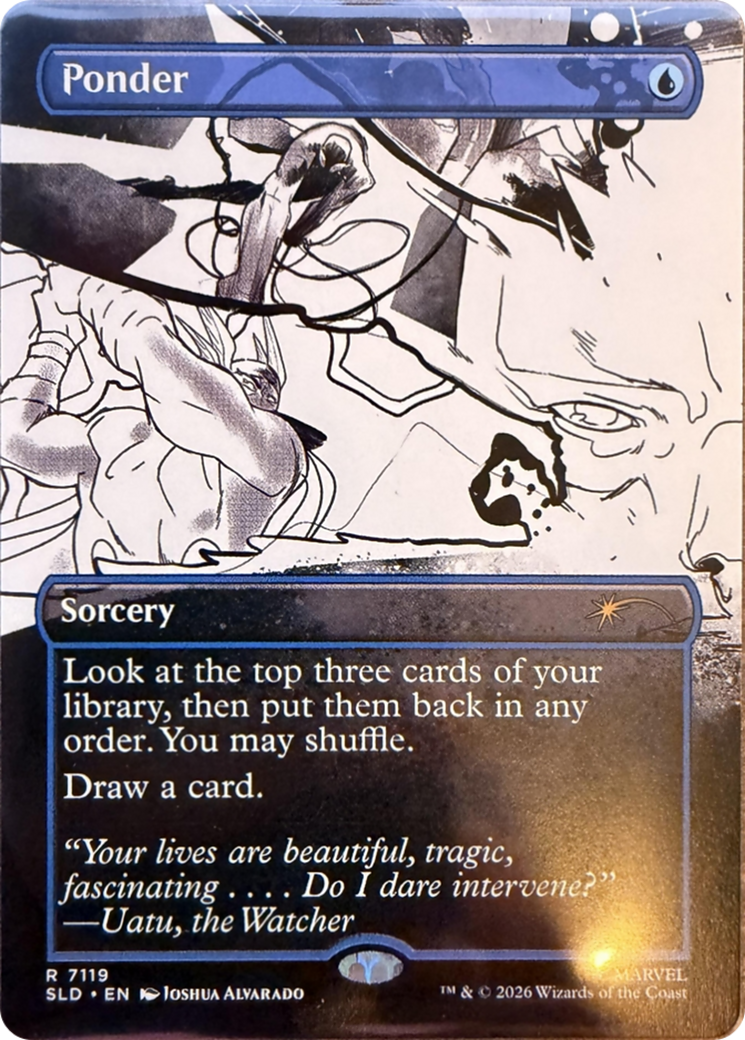Ponder (7119) [Secret Lair Drop Series] | Shuffle n Cut Hobbies & Games