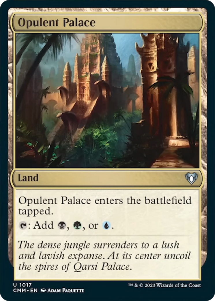 Opulent Palace [Commander Masters] | Shuffle n Cut Hobbies & Games
