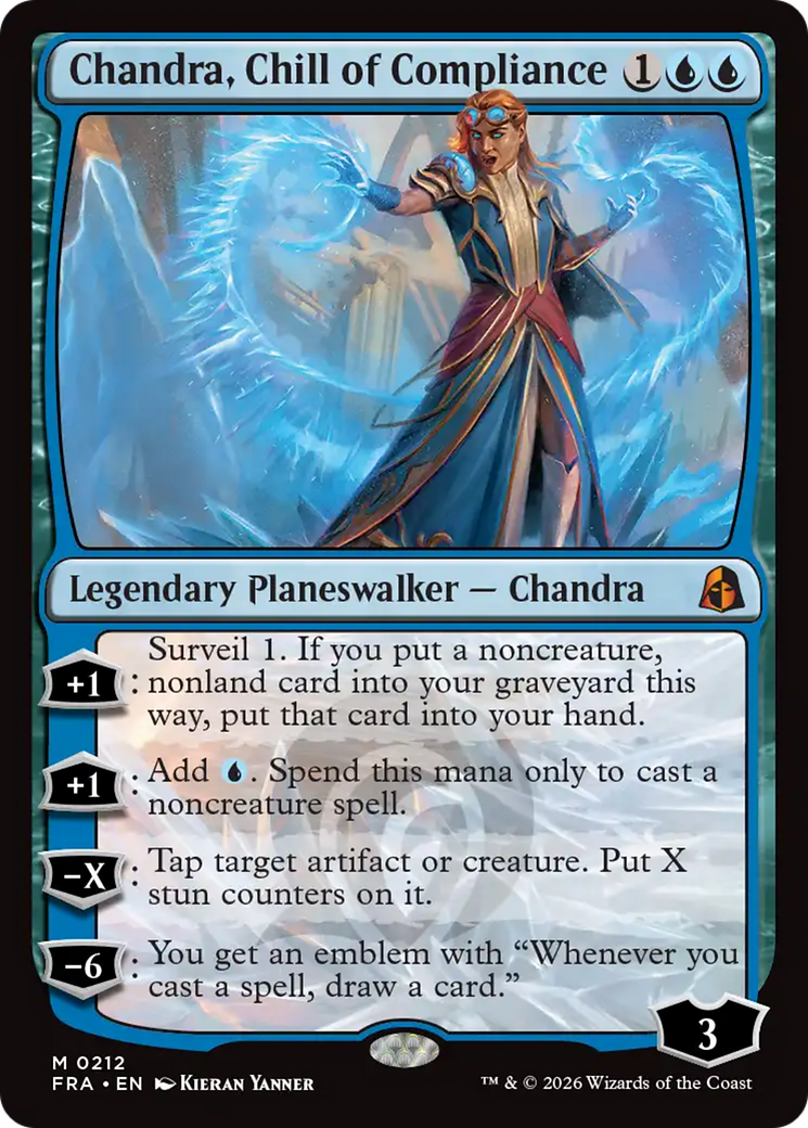 Chandra, Chill of Compliance [Reality Fracture] | Shuffle n Cut Hobbies & Games