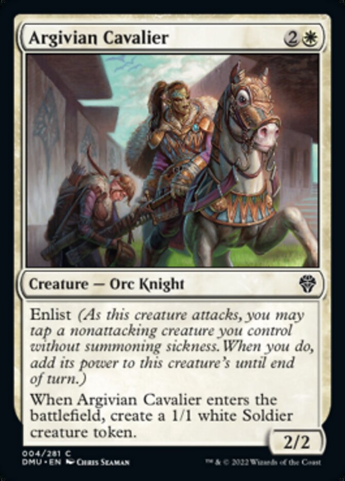 Argivian Cavalier [Dominaria United] | Shuffle n Cut Hobbies & Games