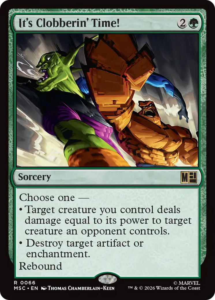 It's Clobberin' Time! [Marvel Super Heroes Commander] | Shuffle n Cut Hobbies & Games