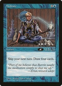 Meditate (4th Place) (Oversized) [Oversize Cards] | Shuffle n Cut Hobbies & Games