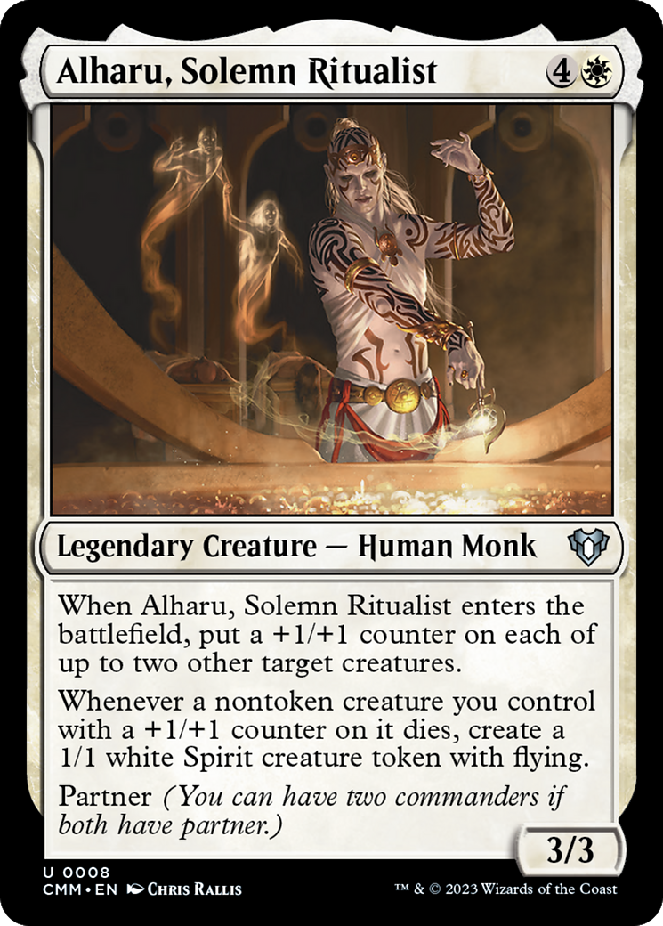 Alharu, Solemn Ritualist [Commander Masters] | Shuffle n Cut Hobbies & Games