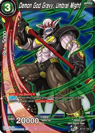 Demon God Gravy, Umbral Might (BT16-119) [Realm of the Gods] | Shuffle n Cut Hobbies & Games